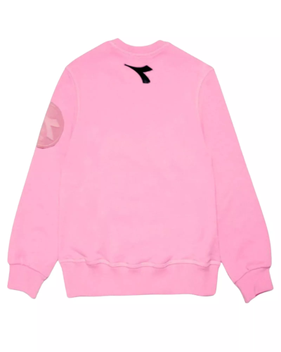 Felpa Diadora Bambine e ragazze Rosa