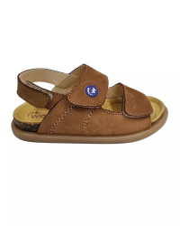 Sandalo Walkey Neonato Marrone