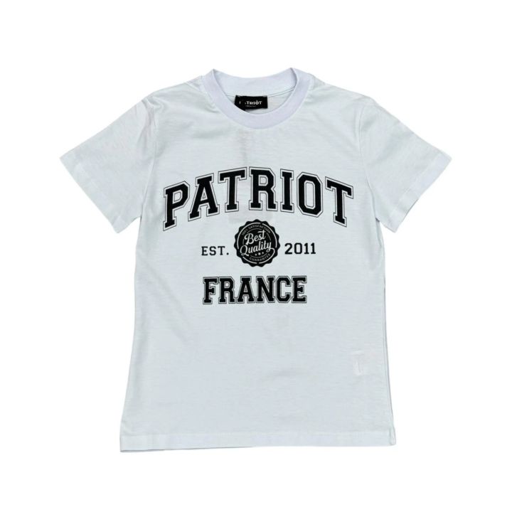 T-shirt Patriot Bambini e ragazzi Bianco - Primavera/Estate