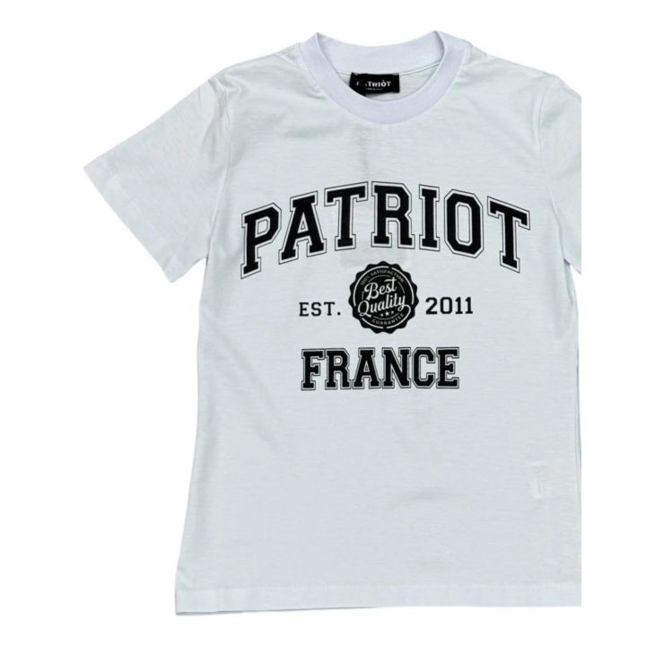 T-shirt Patriot Bambini e ragazzi Bianco - Primavera/Estate