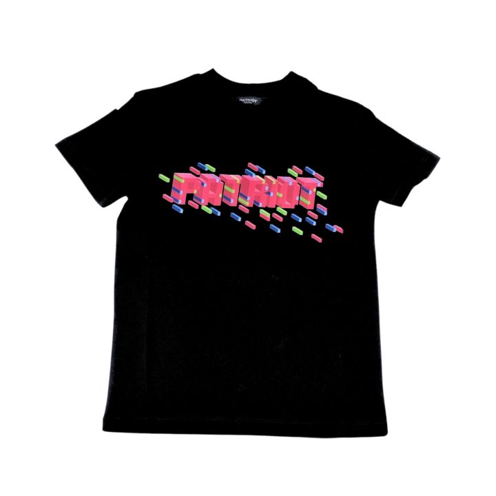 T-shirt Patriot Nero Bambini E Ragazzi | Tamaiti