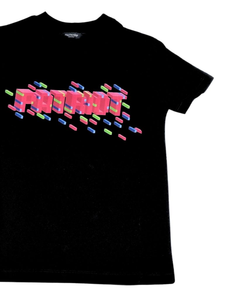 T-shirt Patriot Bambini e ragazzi Nero - Primavera/Estate