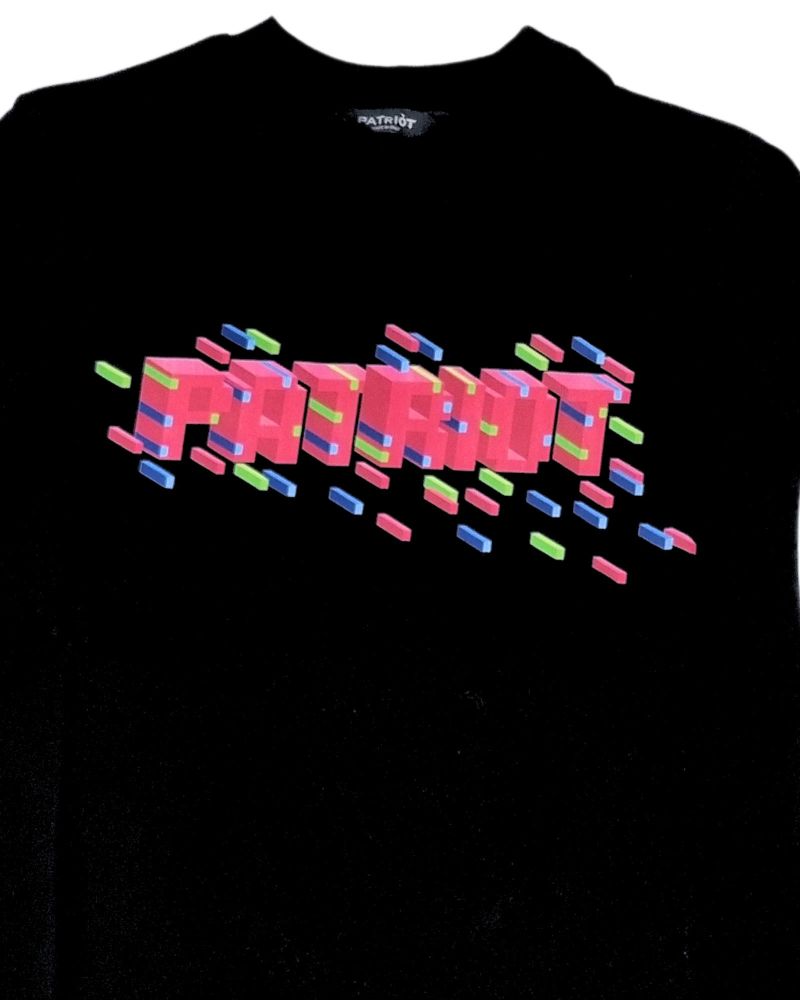 T-shirt Patriot Bambini e ragazzi Nero - Primavera/Estate