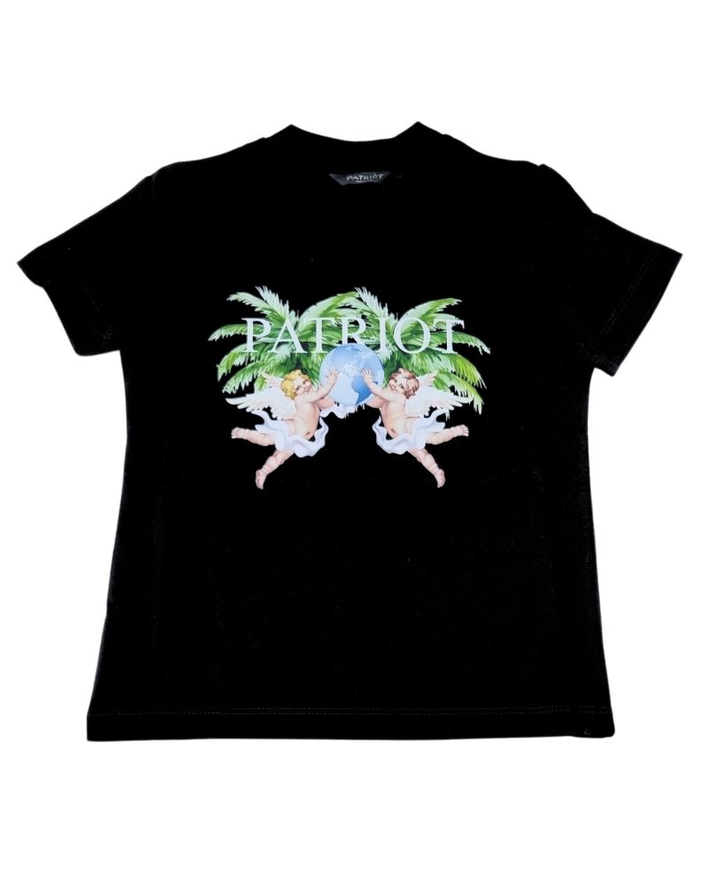 T-shirt Patriot Bambini e ragazzi Nero - Primavera/Estate