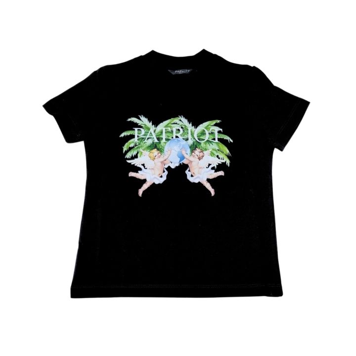 T-shirt Patriot Bambini e ragazzi Nero - Primavera/Estate