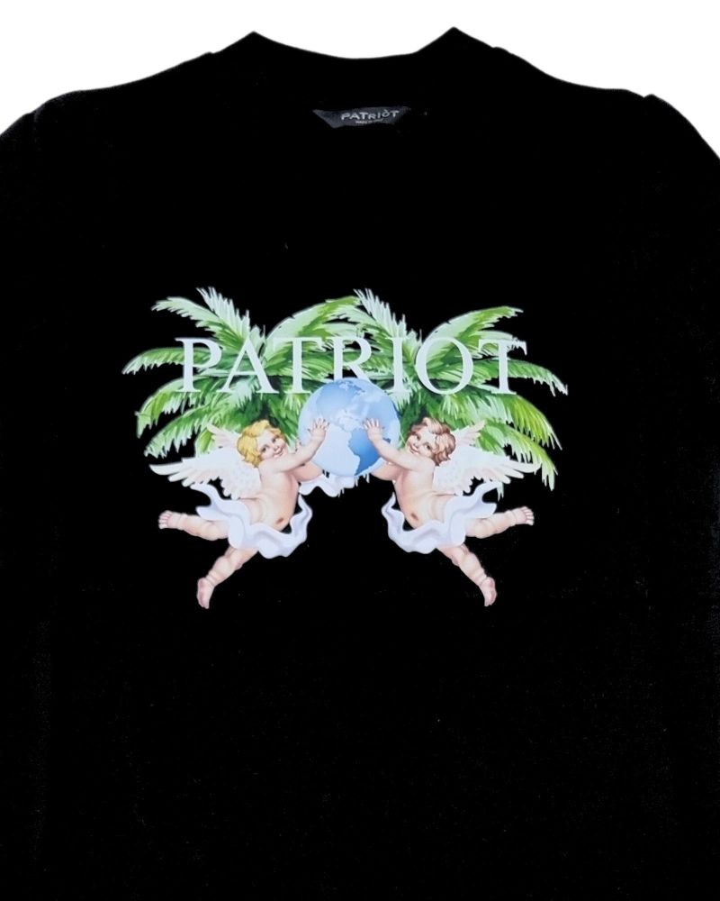 T-shirt Patriot Bambini e ragazzi Nero - Primavera/Estate
