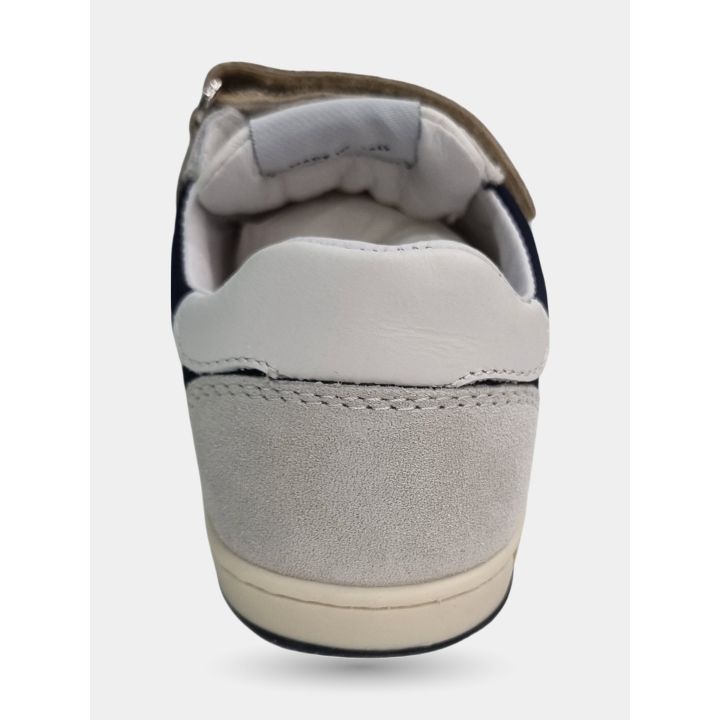 Tallone beige e bianco delle sneakers Premiata