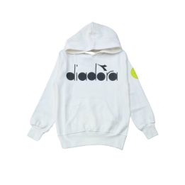 Felpa Diadora Bambini e ragazzi Latte