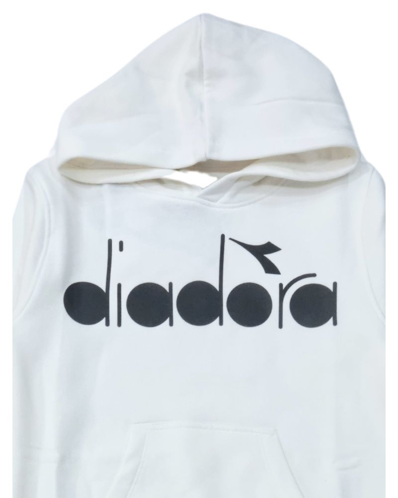 Felpa Diadora Bambini e ragazzi Latte - Autunno/Inverno