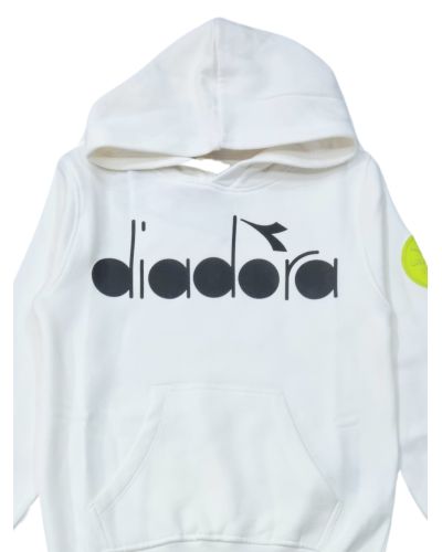 Felpa Diadora Bambini e ragazzi Latte - Autunno/Inverno