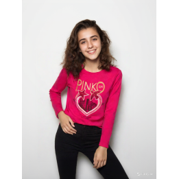T-shirt Pinko Bambina Fucsia