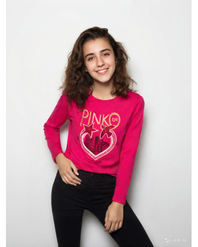 T-shirt Pinko Bambina Fucsia
