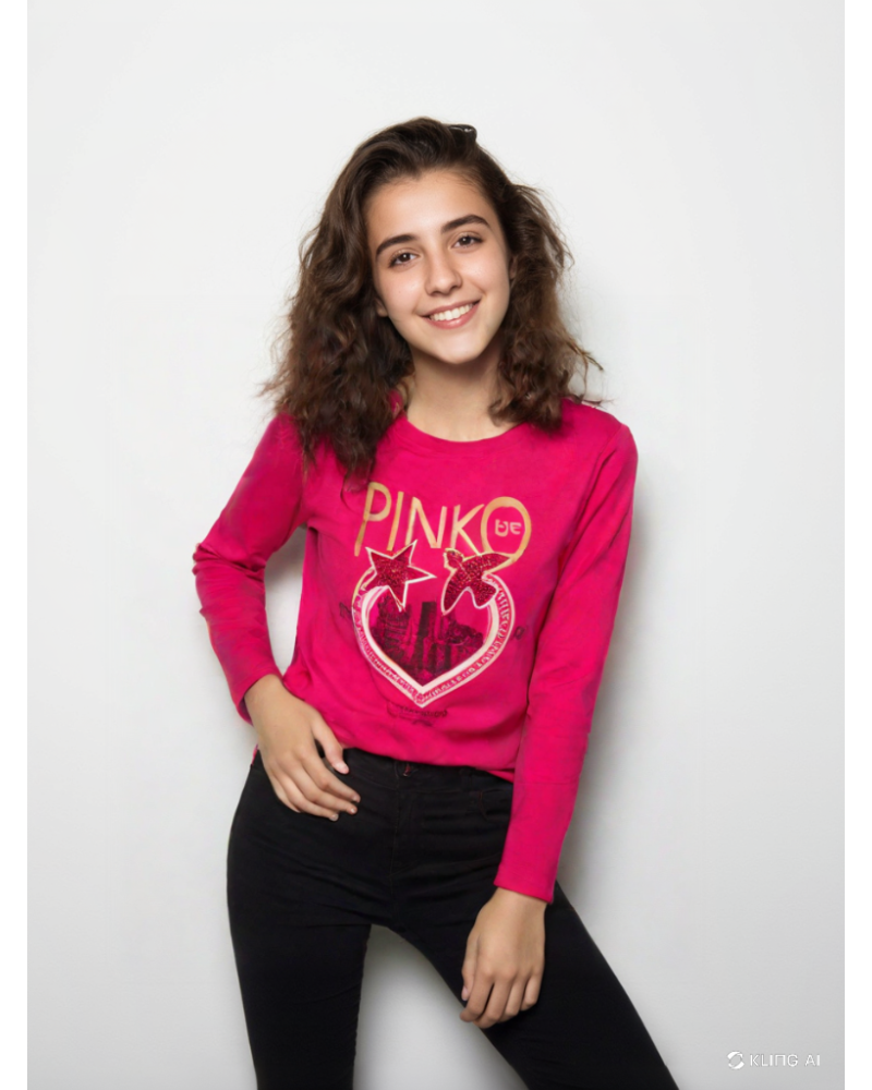 T-shirt Pinko Bambina Fucsia