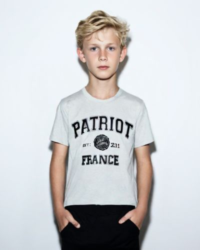 T-shirt Patriot Bambino Bianco