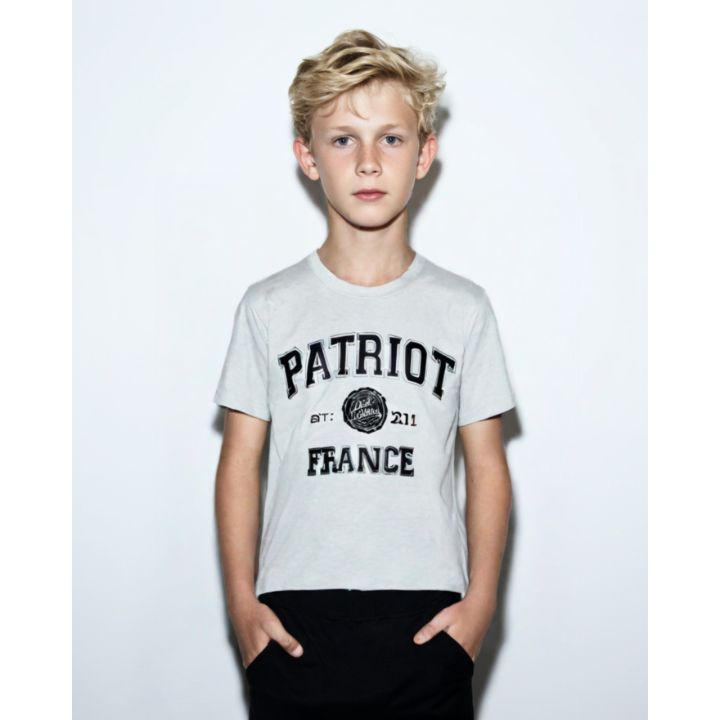 T-shirt Patriot Bambino Bianco