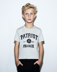 T-shirt Patriot Bambino Bianco
