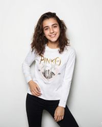 T-shirt Pinko Bambine e ragazze Casual