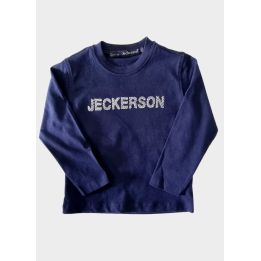 T-shirt Jeckerson Bambini e ragazzi Blu - Autunno/Inverno
