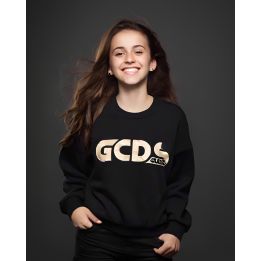 Felpa GCDS Bambine e ragazze Nero