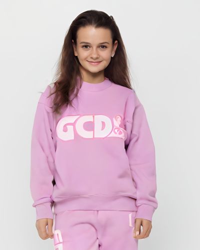 Felpa GCDS Bambine e ragazze Lilla