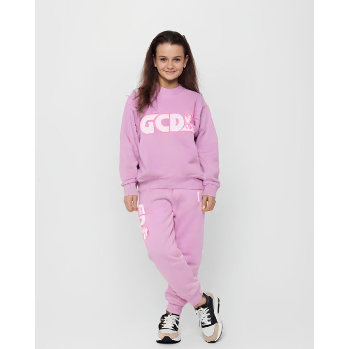 Felpa GCDS Bambine e ragazze Lilla - Autunno/Inverno