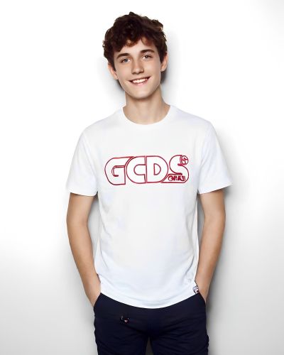T-shirt GCDS Bambini e ragazzi Bianco