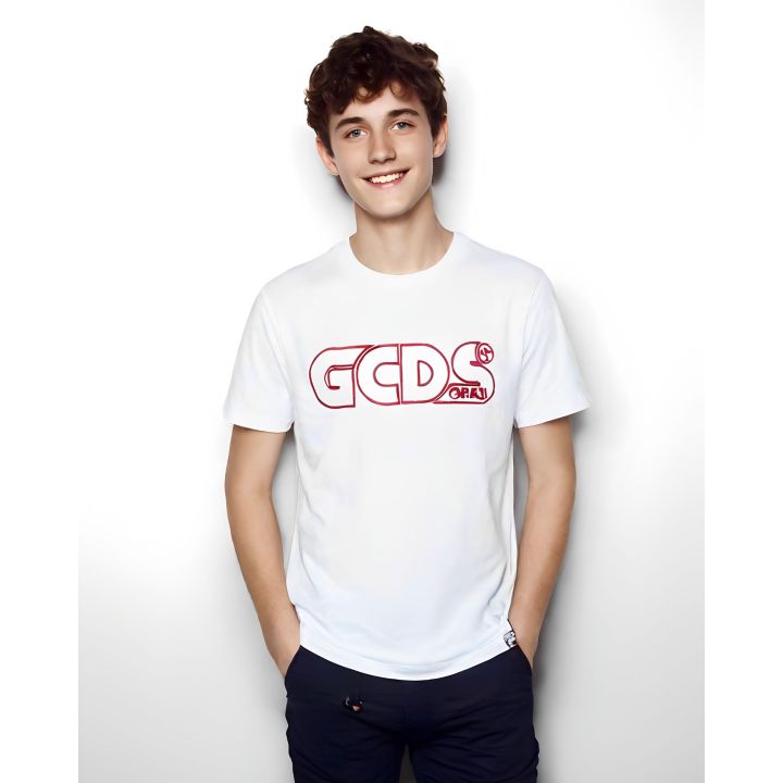 T-shirt GCDS Bambini e ragazzi Bianco