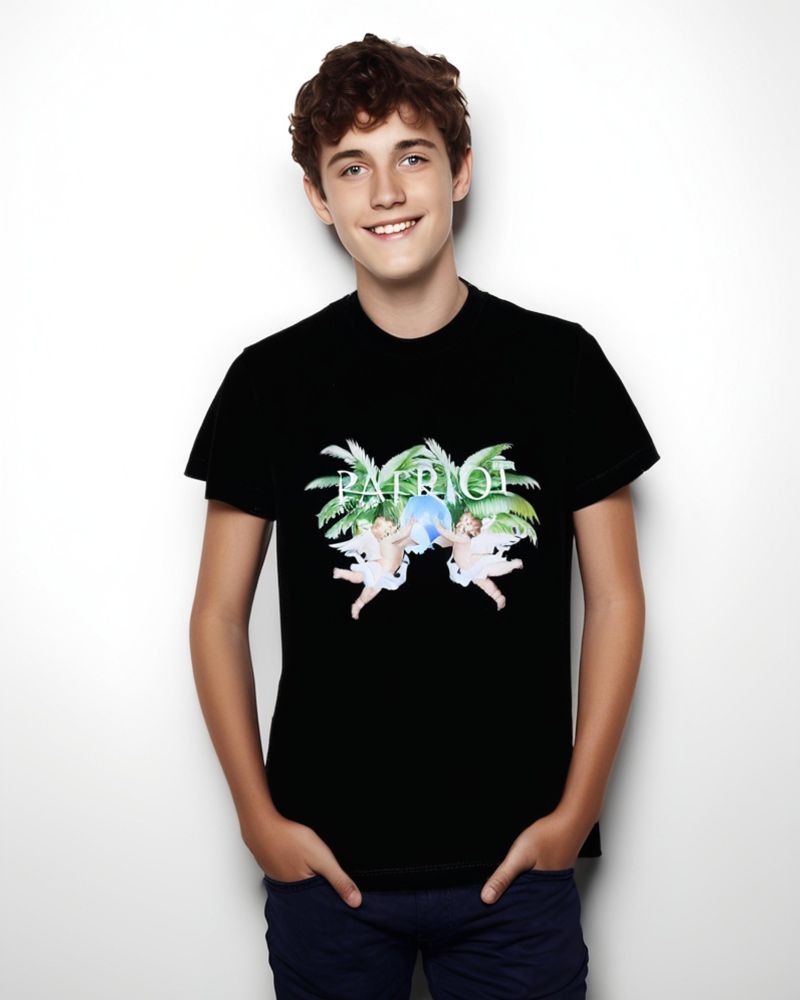 T-shirt Patriot Bambino Nero