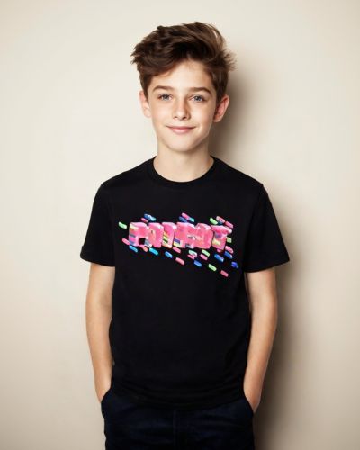 T-shirt Patriot Bambino Nero