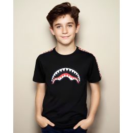 T-shirt Sprayground Bambino Nero
