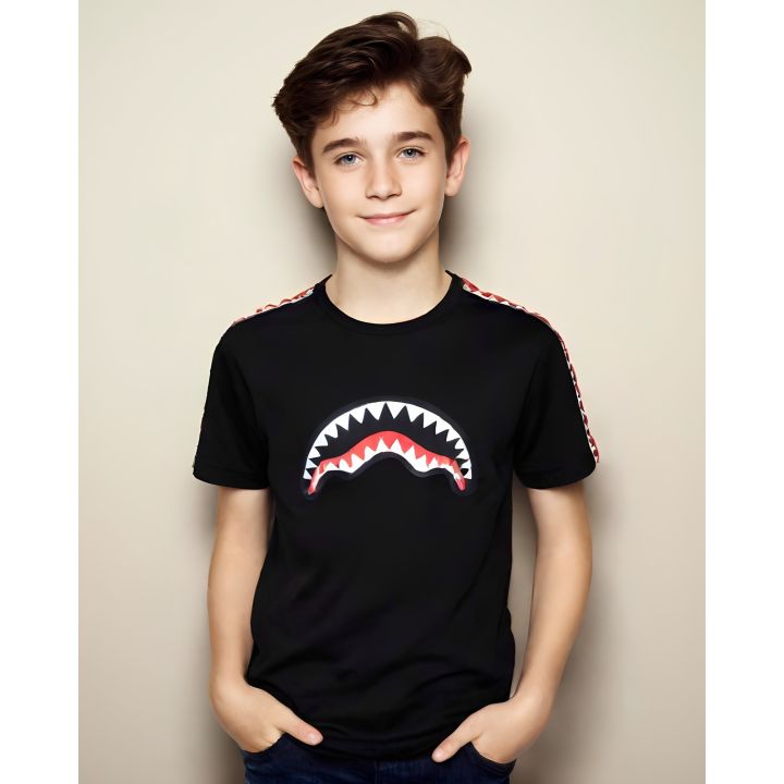T-shirt Sprayground Bambino Nero
