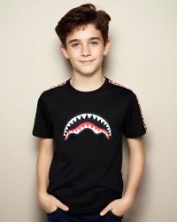 T-shirt Sprayground Bambino Nero