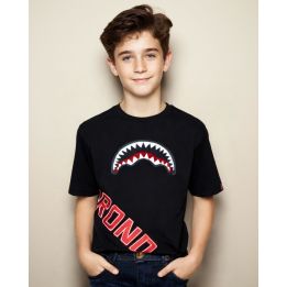 T-shirt Sprayground Bambino Nero
