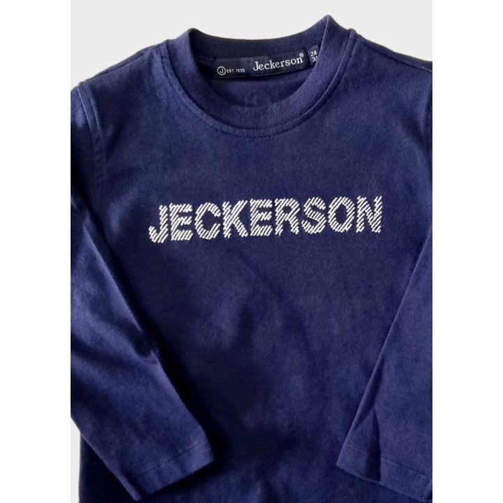 T-shirt Jeckerson Bambini e ragazzi Blu - Autunno/Inverno