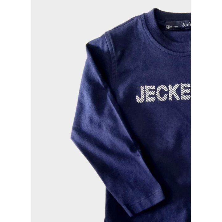 T-shirt Jeckerson Bambini e ragazzi Blu - Autunno/Inverno