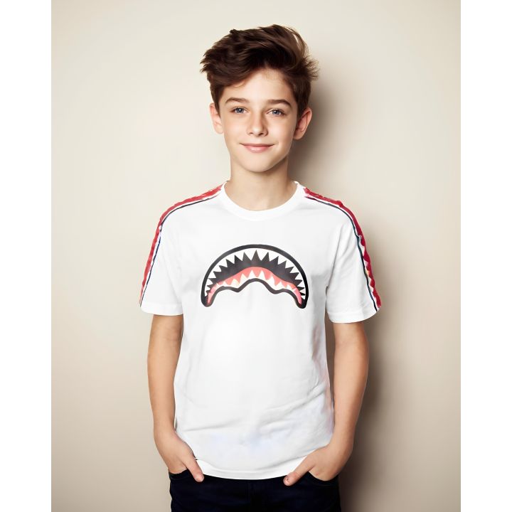 T-shirt Sprayground Bambini e ragazzi Bianco - Primavera/Estate