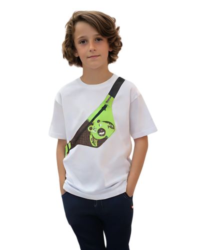 T-shirt Sprayground Bambino Bianco