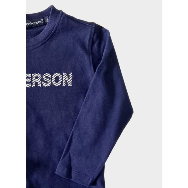 T-shirt Jeckerson Bambini e ragazzi Blu - Autunno/Inverno