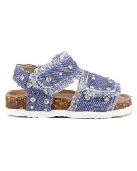 Sandalo Colors of California Neonata Blu