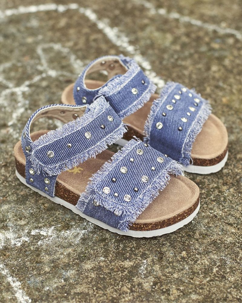 Sandalo Colors of California Bimba Blu - Primavera/Estate