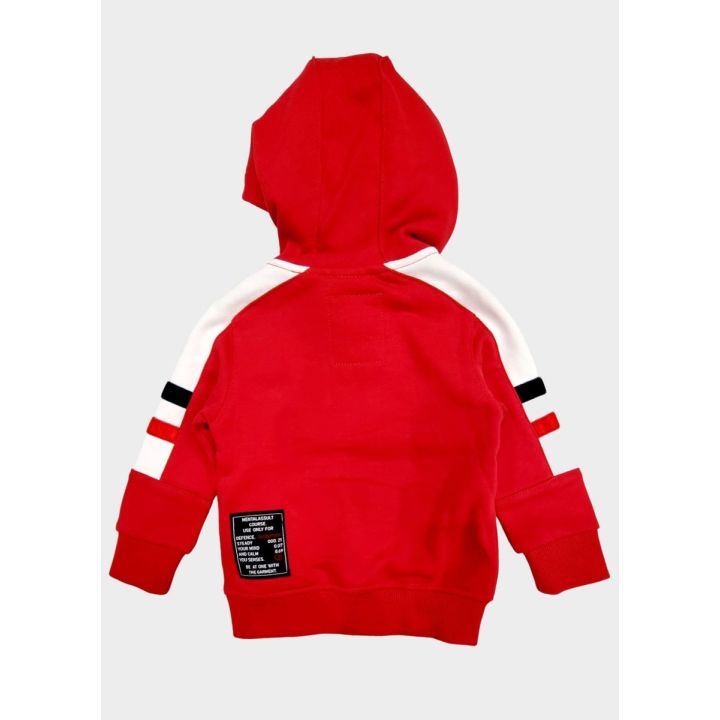 Felpa Jeckerson Rosso Bimbo | Tamaiti