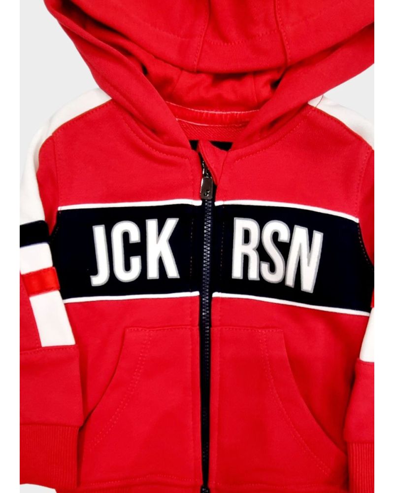 Felpa Jeckerson Bimbo Rosso - Autunno/Inverno