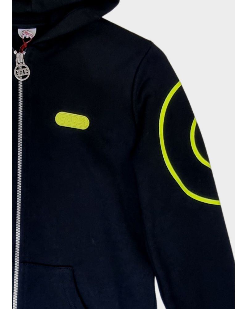 Felpa GCDS Bambini e ragazzi Nero - Autunno/Inverno