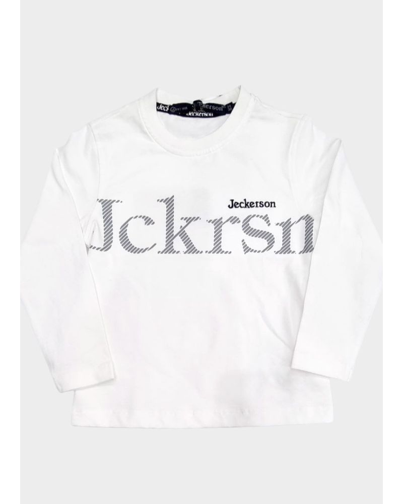T-shirt Jeckerson Bambini e ragazzi Bianco - Autunno/Inverno