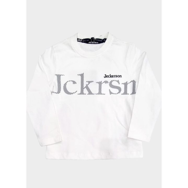 T-shirt Jeckerson Bambini e ragazzi Bianco - Autunno/Inverno
