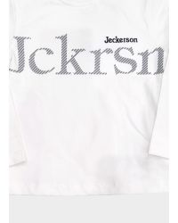 T-shirt Jeckerson Bambini e ragazzi Bianco - Autunno/Inverno