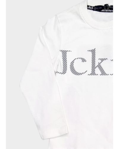 T-shirt Jeckerson Bambini e ragazzi Bianco - Autunno/Inverno
