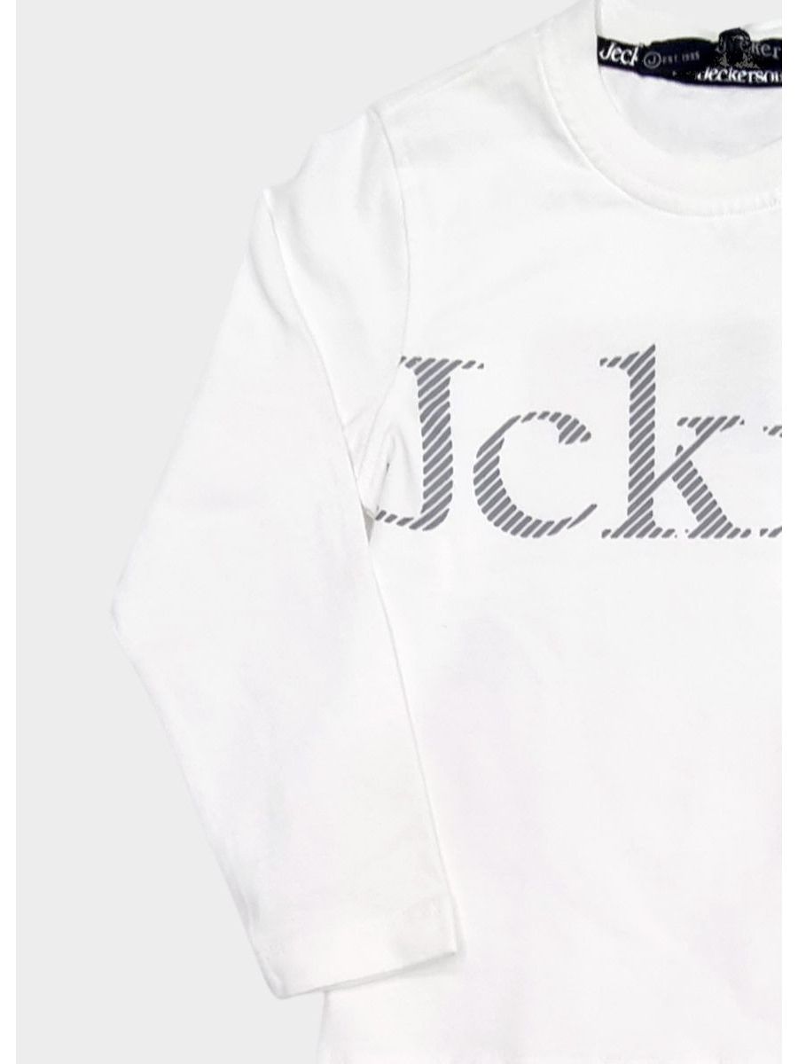 T-shirt Jeckerson Bambini e ragazzi Bianco - Autunno/Inverno