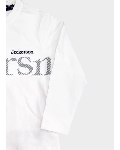 T-shirt Jeckerson Bambini e ragazzi Bianco - Autunno/Inverno