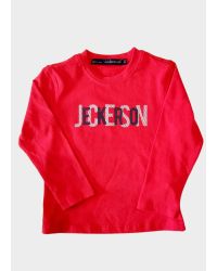 T-shirt Jeckerson Bambini e ragazzi Rosso - Autunno/Inverno